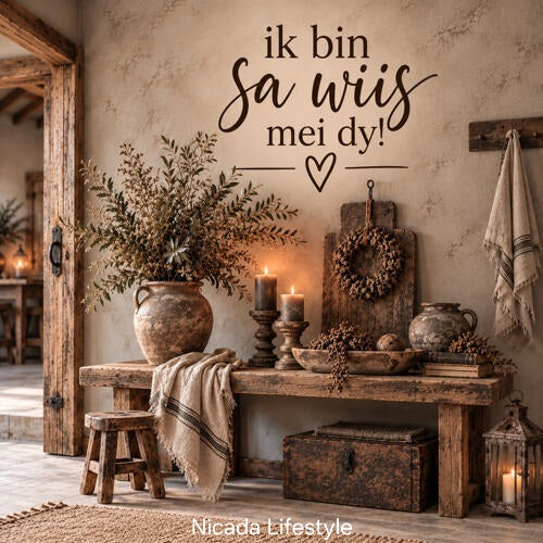 Muurbord hout 30x30