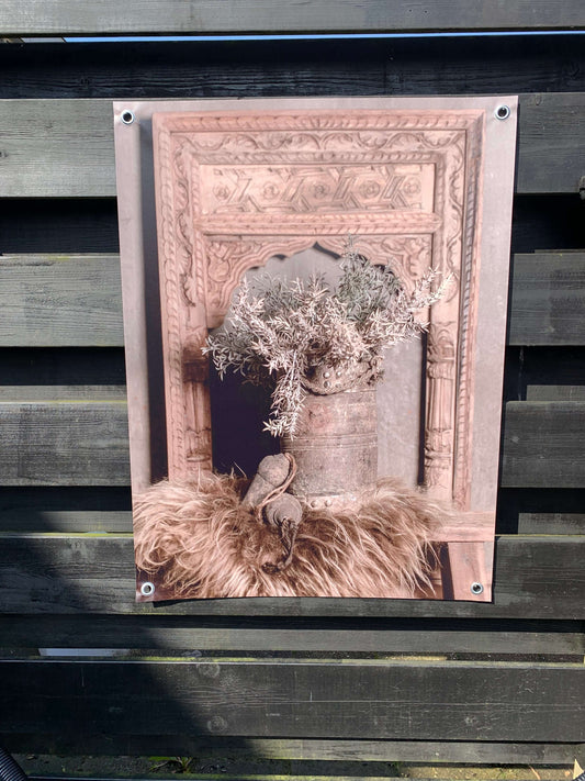 Tuinposter met een landelijk, stoer en sobere afbeelding - Landelijke wanddecoratie